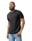 Gildan 64000 Softstyle Cotton Fabric - Black, Modern Classic Fit, Short Sleeve T-Shirt (1 Unit)