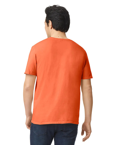 Gildan 64000 Softstyle Cotton Fabric - Orange, Modern Classic Fit, Short Sleeve (1 Piece)