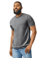 Gildan 64000 Softstyle Cotton Fabric - Dark Heather, Modern Classic Fit, Short Sleeve (1 Unit)