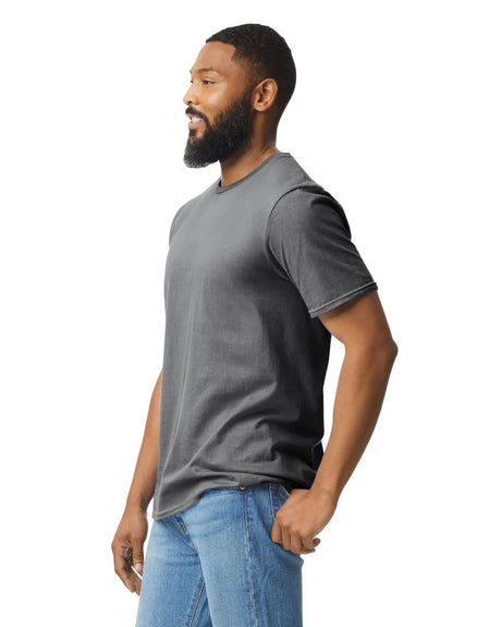 Gildan 64000 Softstyle Cotton Fabric - Charcoal, Modern Classic Fit, Short Sleeve (1 Unit)