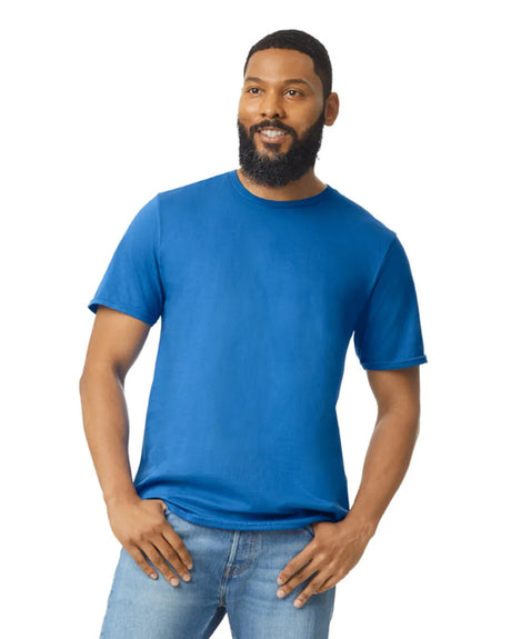 Gildan 64000 Softstyle Cotton Fabric - Royal, Modern Classic Fit, Short Sleeve (1 Unit)