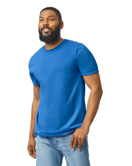 Gildan 64000 Softstyle Cotton Fabric - Royal, Modern Classic Fit, Short Sleeve (1 Unit)