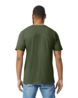 Gildan 64000 Softstyle Cotton Fabric - Military Green, Short Sleeve, Modern Classic Fit (1 Piece)