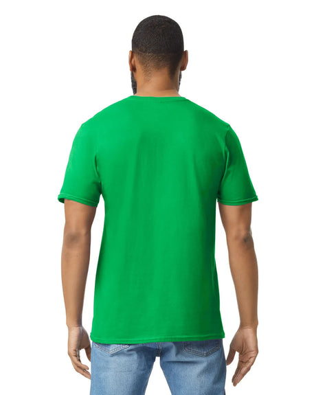 Gildan 64000 Softstyle Cotton Fabric - Irish Green, Modern Classic Fit, Short Sleeve (1 Piece)