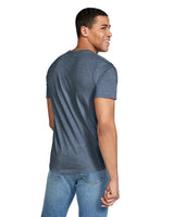 Gildan 64000 Softstyle Cotton Fabric - Heather Indigo, Modern Classic Fit, Short Sleeve (1 Unit)