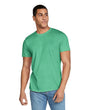 Gildan 64000 Softstyle Cotton Fabric - Heather Irish Green, Short Sleeve T-Shirt, Modern Classic Fit (1 Unit)