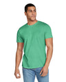 Gildan 64000 Softstyle Cotton Fabric - Heather Irish Green, Short Sleeve T-Shirt, Modern Classic Fit (1 Unit)