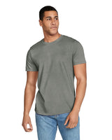 Gildan 64000 Softstyle Cotton Fabric - Heather Military Green, Short Sleeve T-Shirt, Modern Classic Fit (1 Unit)