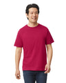 Gildan 64000 Softstyle Cotton Fabric - Antique Cherry Red, Modern Classic Fit, 5/8" Rib Collar (1 Piece)