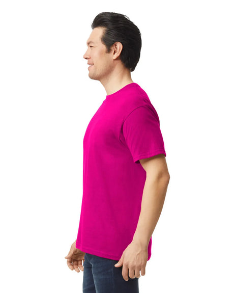 Gildan 64000 Softstyle Cotton Fabric - Antique Heliconia, Short Sleeve T-Shirt, Modern Classic Fit (1 Piece)