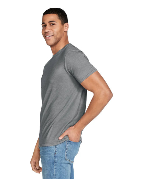 Gildan 64000 Softstyle Cotton Fabric - Graphite Heather, Short Sleeve, Modern Classic Fit (1 Piece)