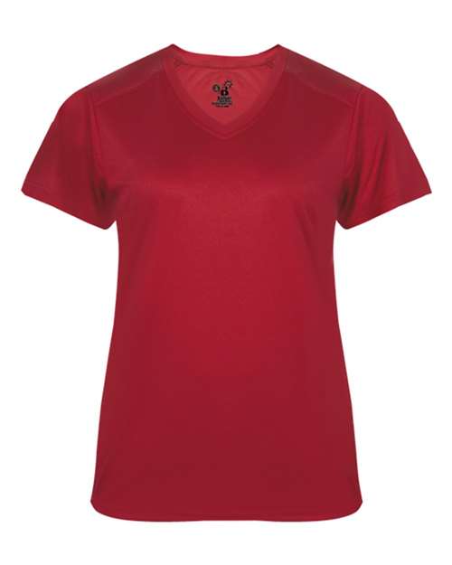 Badger Women's Ultimate SoftLock V-Neck T-Shirt
