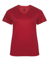 Badger Women's Ultimate SoftLock V-Neck T-Shirt