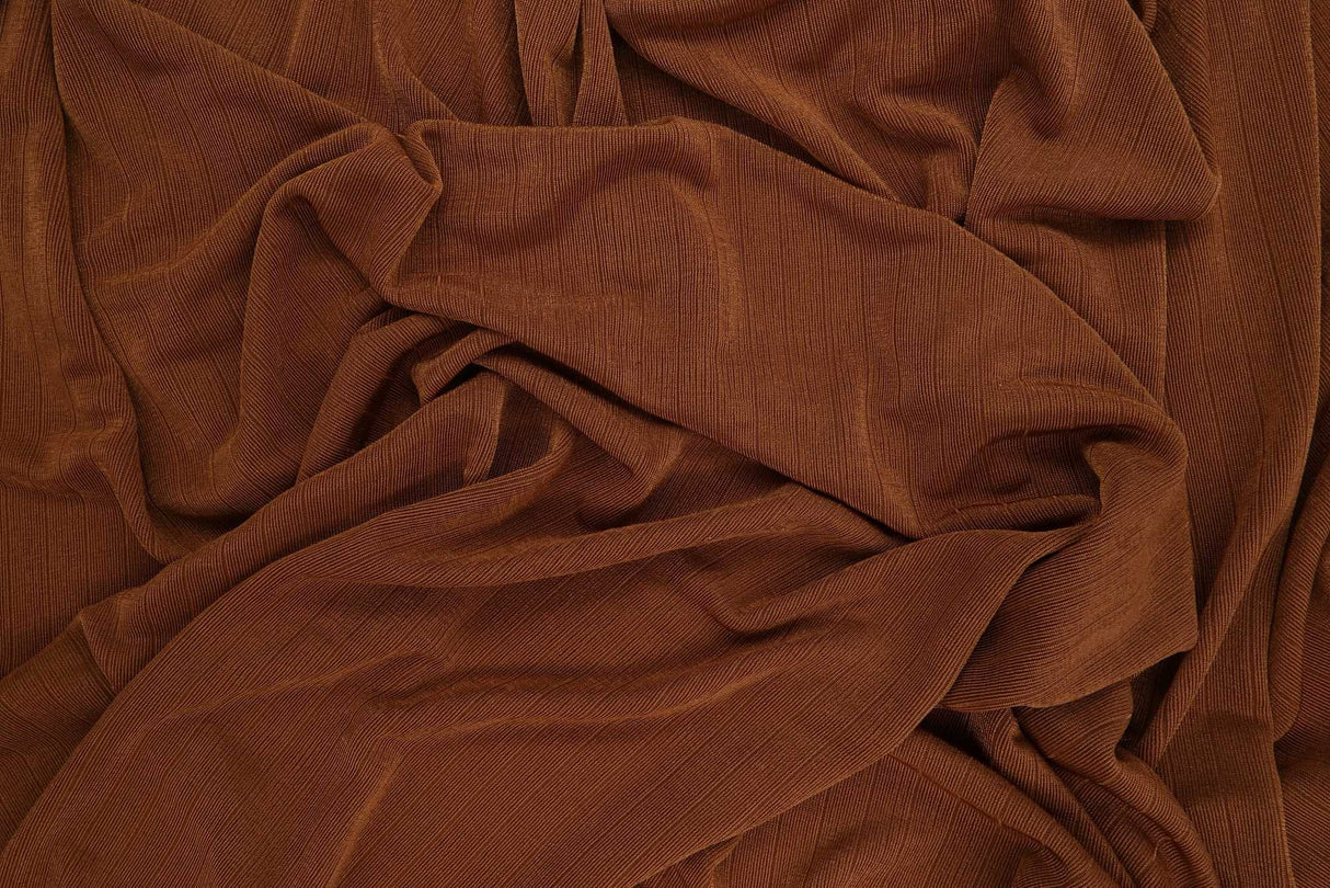 1 Yard Polyester Spandex Rib Knit Fabric Slinky Texture 52/54" Width