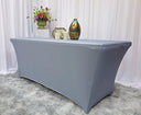 Stretch Fit Spandex Rectangular Table Cover Wrinkle-Free