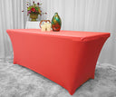 Stretch Fit Spandex Rectangular Table Cover Wrinkle-Free