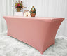 Stretch Fit Spandex Rectangular Table Cover Wrinkle-Free