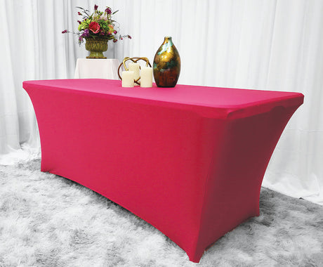 Rectangular Spandex Table Cover Stretch Wrinkle-Free