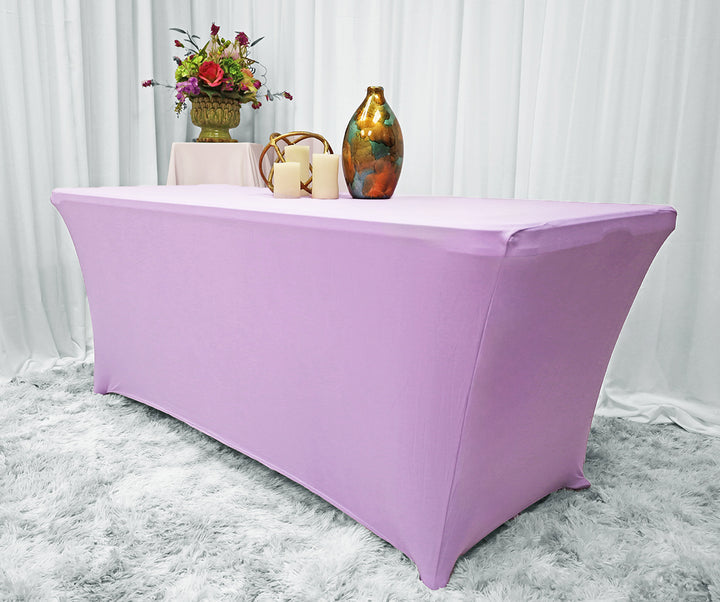 Rectangular Spandex Table Cover Stretch Wrinkle-Free