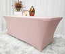 Stretch Fit Spandex Rectangular Table Cover Wrinkle-Free