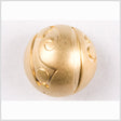 Gold Matte Metal Button - 28L/18mm