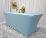 Stretch Fit Spandex Rectangular Table Cover Wrinkle-Free