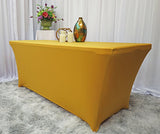 Rectangular Stretch Spandex Table Cover Wrinkle-Free