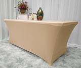 Rectangular Stretch Spandex Table Cover Wrinkle-Free