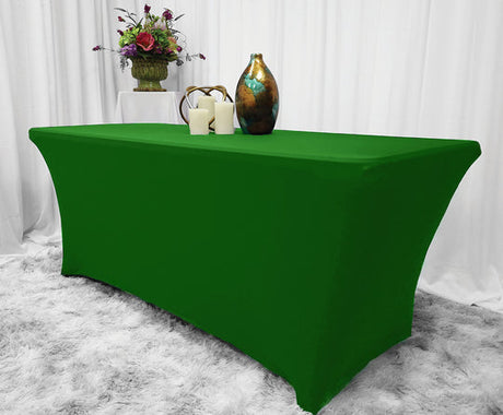 Rectangular Stretch Spandex Table Cover Wrinkle-Free