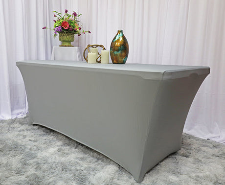 Rectangular Stretch Spandex Table Cover Wrinkle-Free