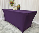 Stretch Fit Spandex Rectangular Table Cover Wrinkle-Free