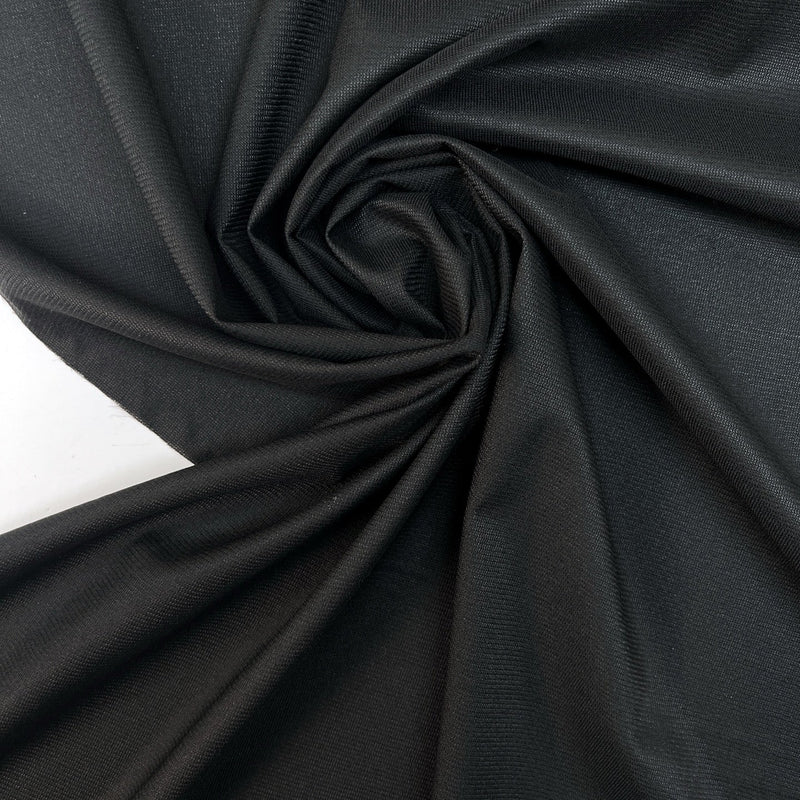 Black Blend Interlining Fabric
