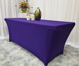 Rectangular Spandex Table Cover Stretch Wrinkle-Free