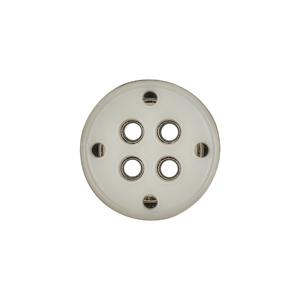 New Silver Metal Coat Button - 32L/20mm