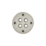 New Silver Metal Coat Button - 32L/20mm