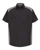 Red Kap Men's Tall Short Sleeve Motorsports Shirt