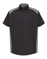 Red Kap Men's Tall Short Sleeve Motorsports Shirt