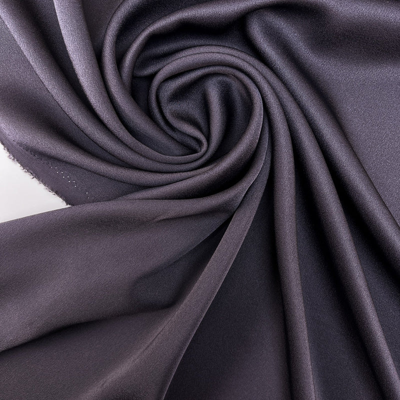 Viscose Sateen Fabric Purple Shade