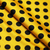 E-Z Dots Nylon Spandex Fabric - Large Polka Dots Print, 58/60" Width (1 Yard)