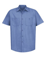 Red Kap Men's Tall Industrial Short Sleeve Work Shirt