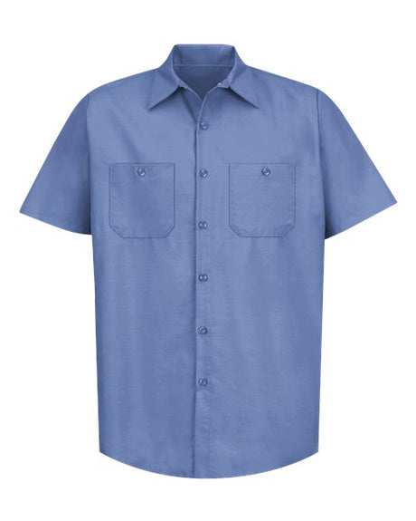 Red Kap Men's Tall Industrial Short Sleeve Work Shirt