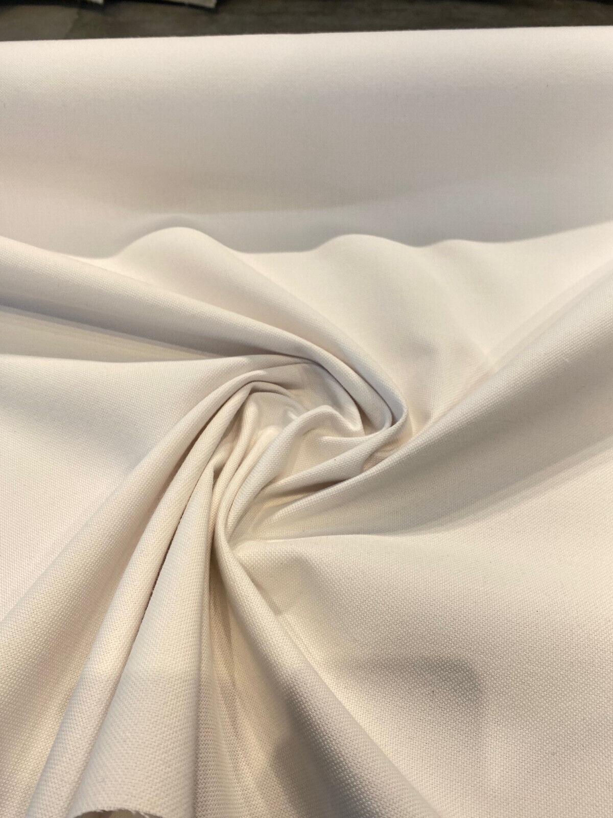 Sunbrella Sunbrella Acrylic Fabric - Idol Snow, White, 54" Width (1 Yard)