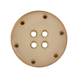 Gold Matte Brass Metal Coat Button - 44L/28mm