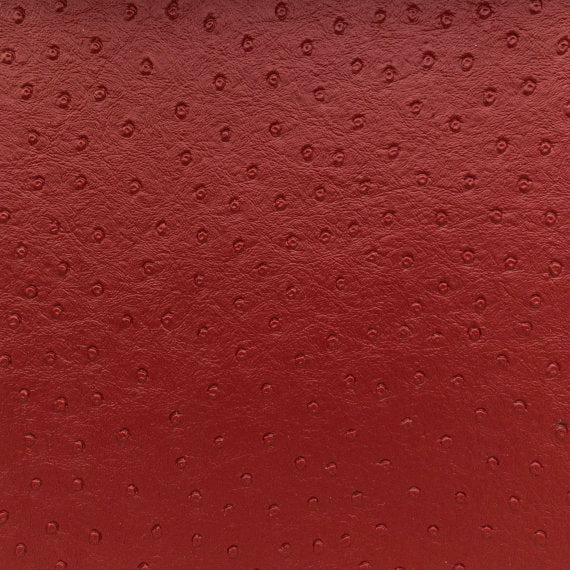 Faux Ostrich Vinyl Fabric - Black, White, Red, Gray, Burgundy, 54" Width (1 Yard)
