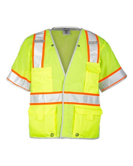 Kishigo Unisex Premium Brilliant Series Breakaway Class 3 Vest