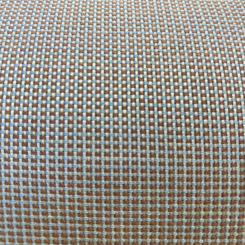 Sunbrella Fife Silt Sunbrella Acrylic Fabric - Brown With Hints Of Teal, 56" Width (1 Yard)
