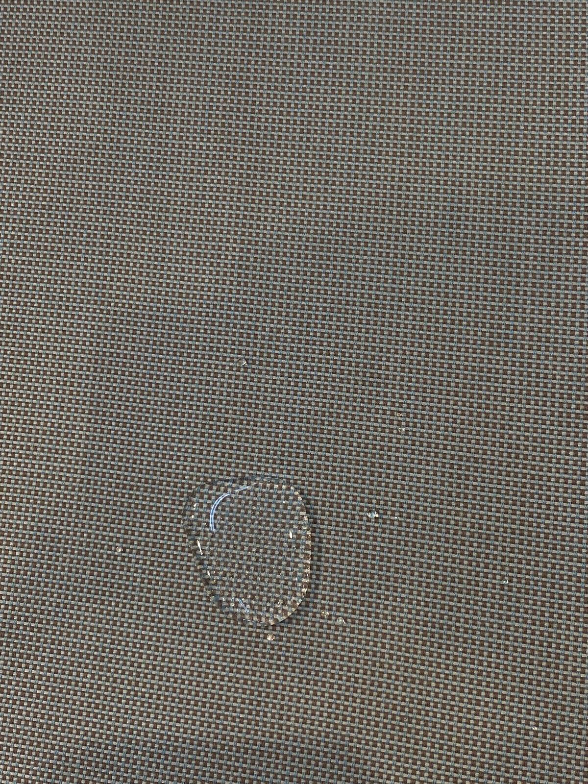 Sunbrella Fife Silt Sunbrella Acrylic Fabric - Brown With Hints Of Teal, 56" Width (1 Yard)
