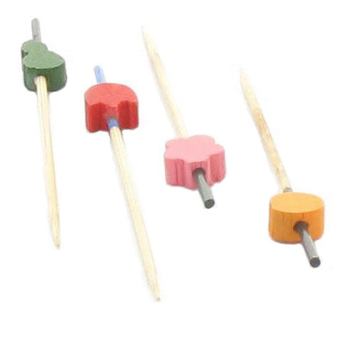 PacknWood Art Bamboo Skewer, 3.5" - Case of 2000
