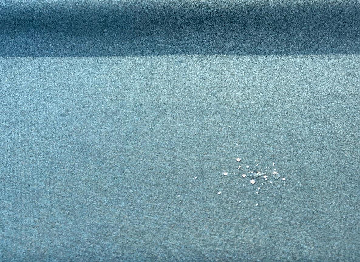 Sunbrella Felt Lagoon Acrylic Fabric - Lagoon Solid, 54" Width (1 Yard)