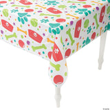 Dog Plastic Tablecloth Roll 40" x 100 ft.